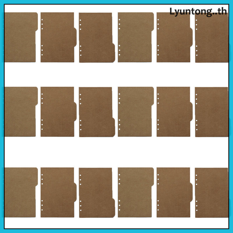  kraft tab dividers blank classification papers