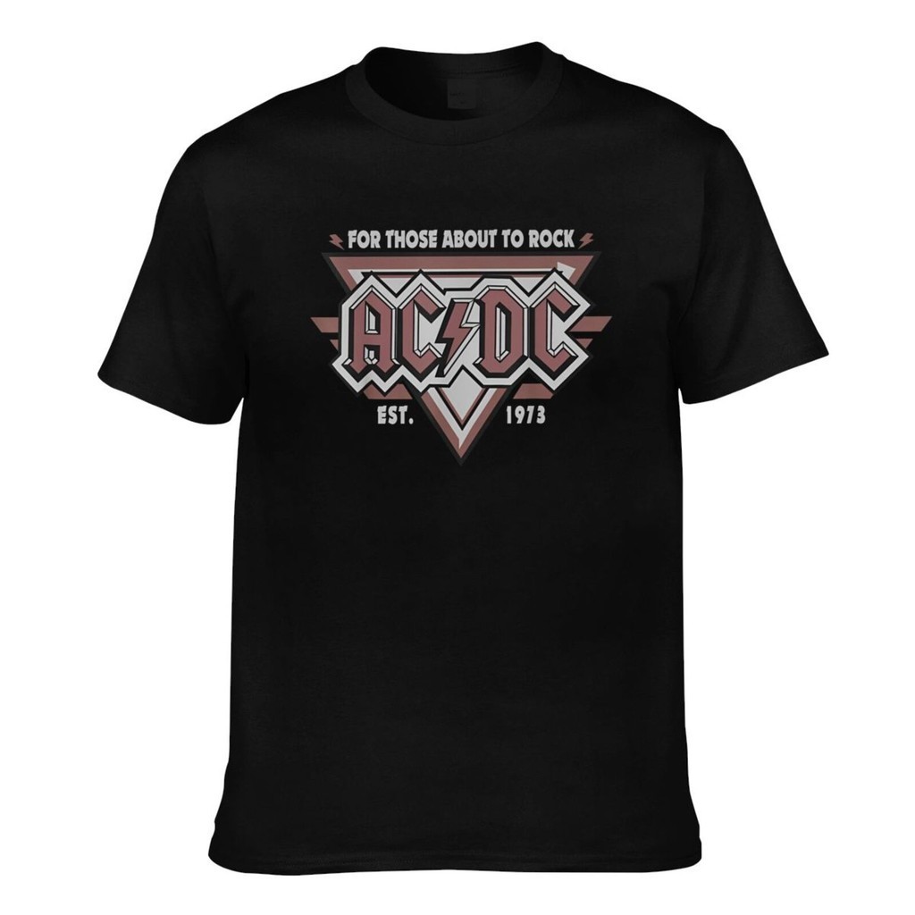 Ac Dc Est 1973 สําหรับเหล่านั้นเกี่ยวกับ To Rock เสื้อยืดที่กําหนดเอง ...