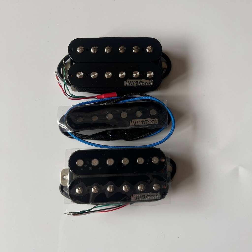 Set Pickup Wilkinson HSH Alnico 5 - Humbucker Collo, Centro E Ponte Per Chitarra Elettrica - Foto 5