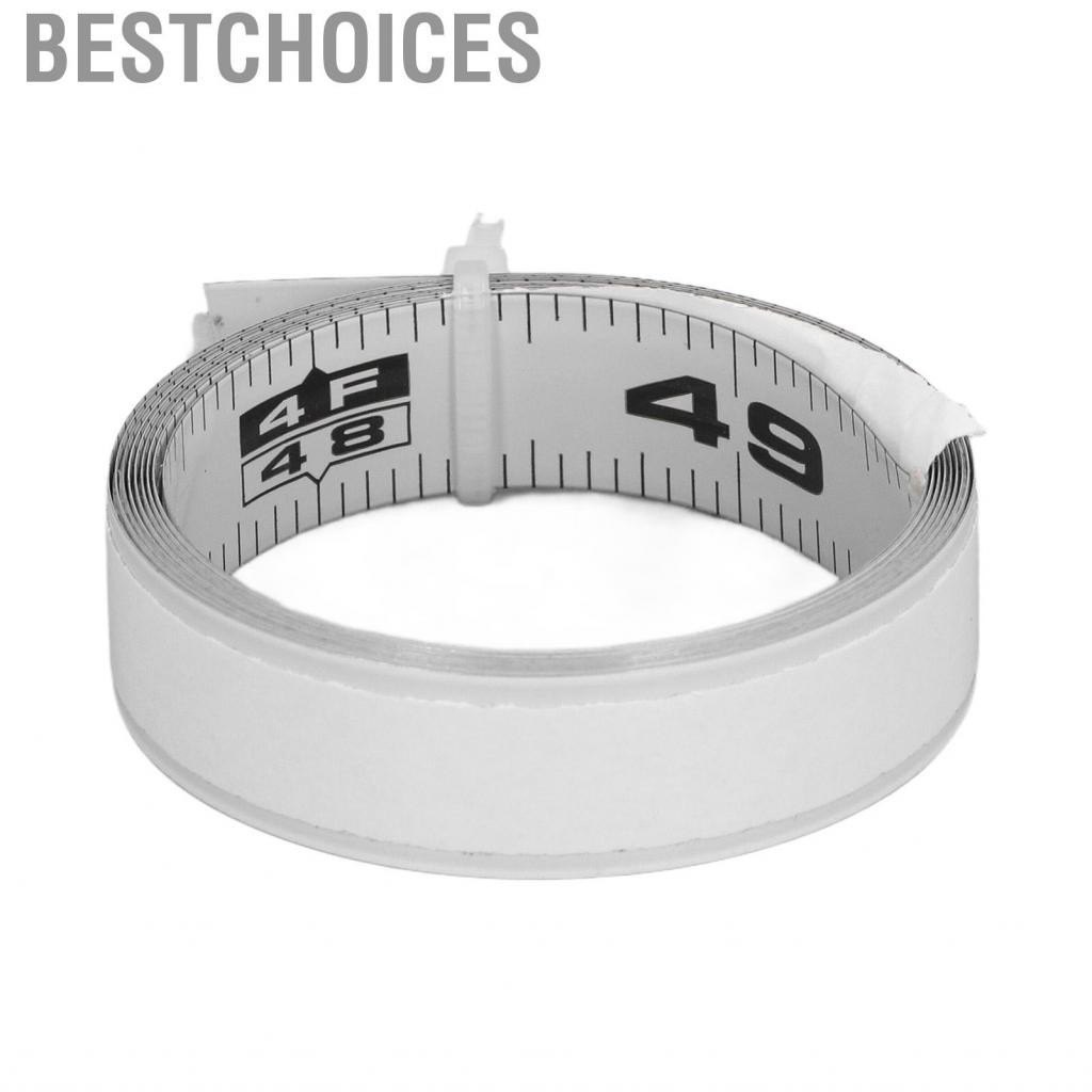 Bestchoices Adhesive Measuring Ruler Carbon Steel High Strength Left To ...