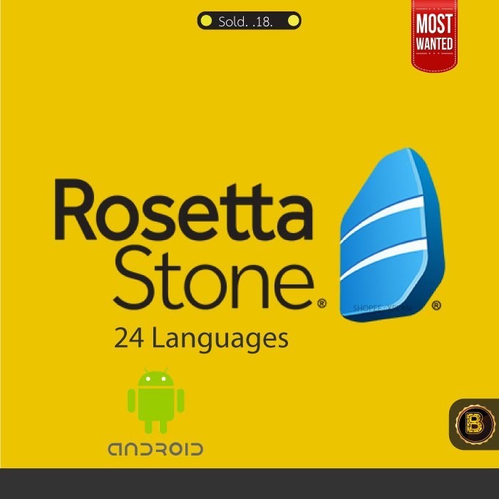 Rosetta Stone Learn & Speak Languages 2024 ANDROID Software