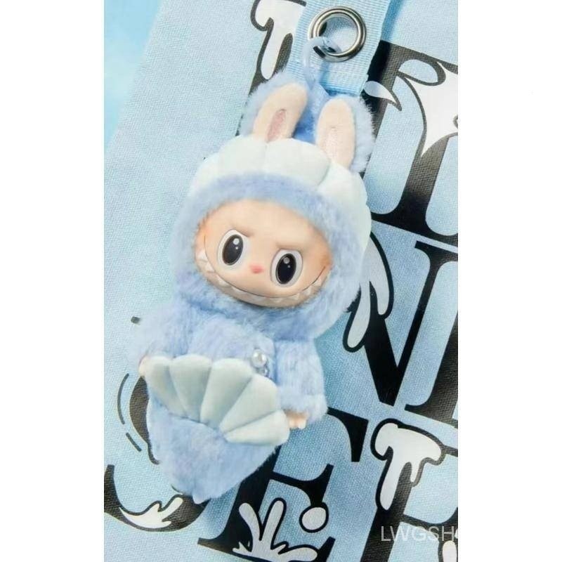 POPMART泡泡玛特 LABUBU 100 genuine! Singapore Limited Merlion Enamel Plush Toy Pendant Shopee