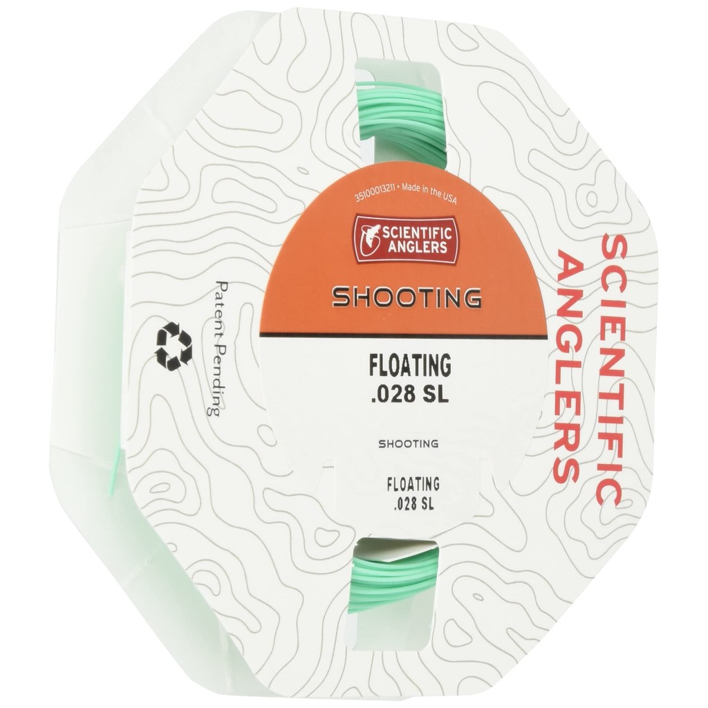 TIEMCO Fly Line Scientific Anglers Floating Shooting Line ST+ 100FT ...