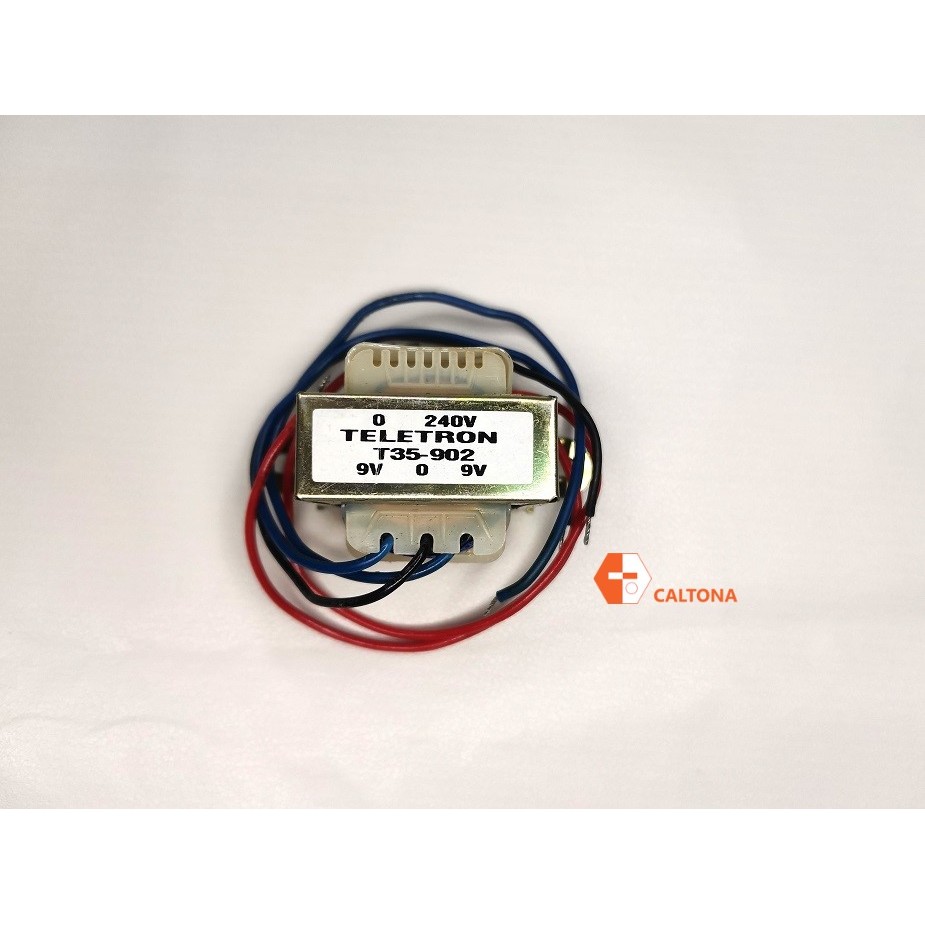 หม้อแปลงอัตโนมัติ 0.2A เอาต์พุต: 9V/0/9V, อินพุต: 0/240V POWER ...