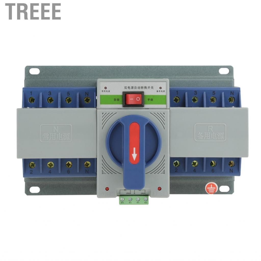 Treee 220V Transfer Switch Automatic For Office Buildings Home With ...
