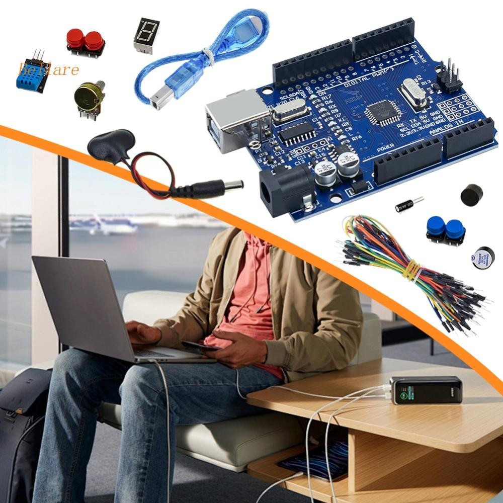 {2024-BEL }DIY Basic Kit พร ้ อม Breadboard LED Sensor โมดูลความต ้ าน ...