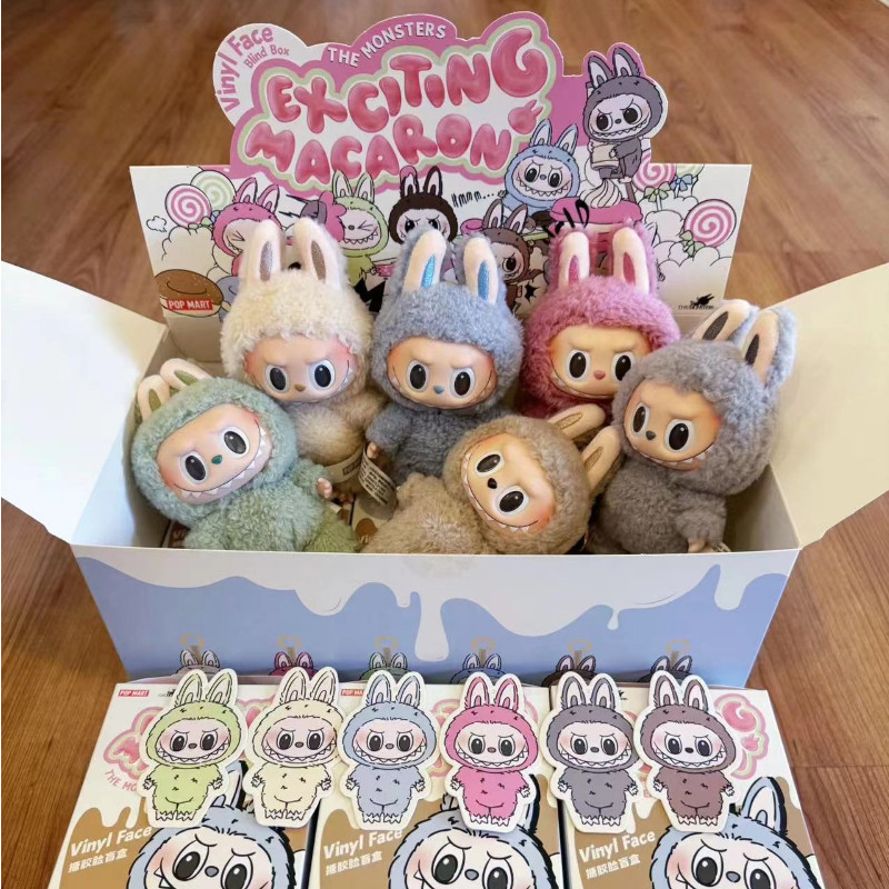 Macaron Vinyl Face Mystery Box LABUBU THE MONSTERS Cute Mystery Box Sg 11134201 7rd52