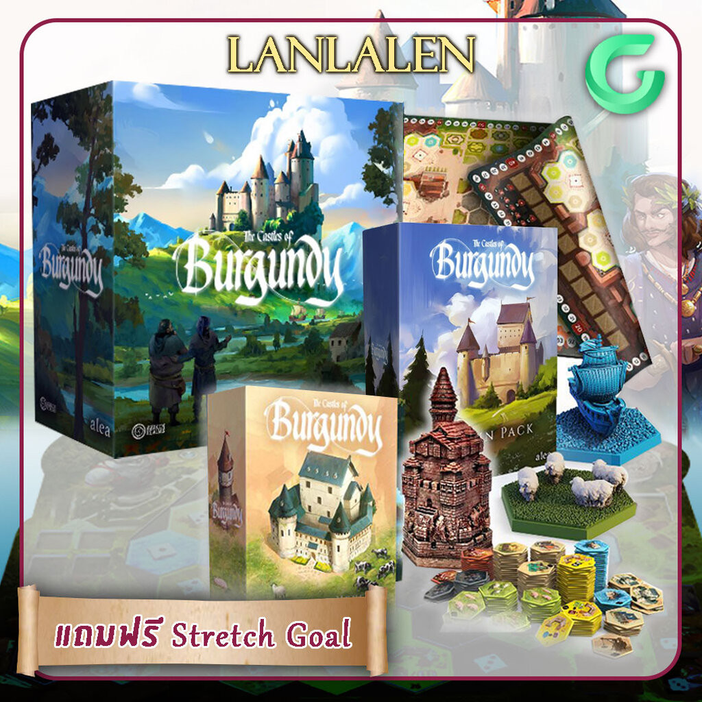 The Castles Of Burgundy: Special Edition (Upgrade Pack) | Shopee Thailand