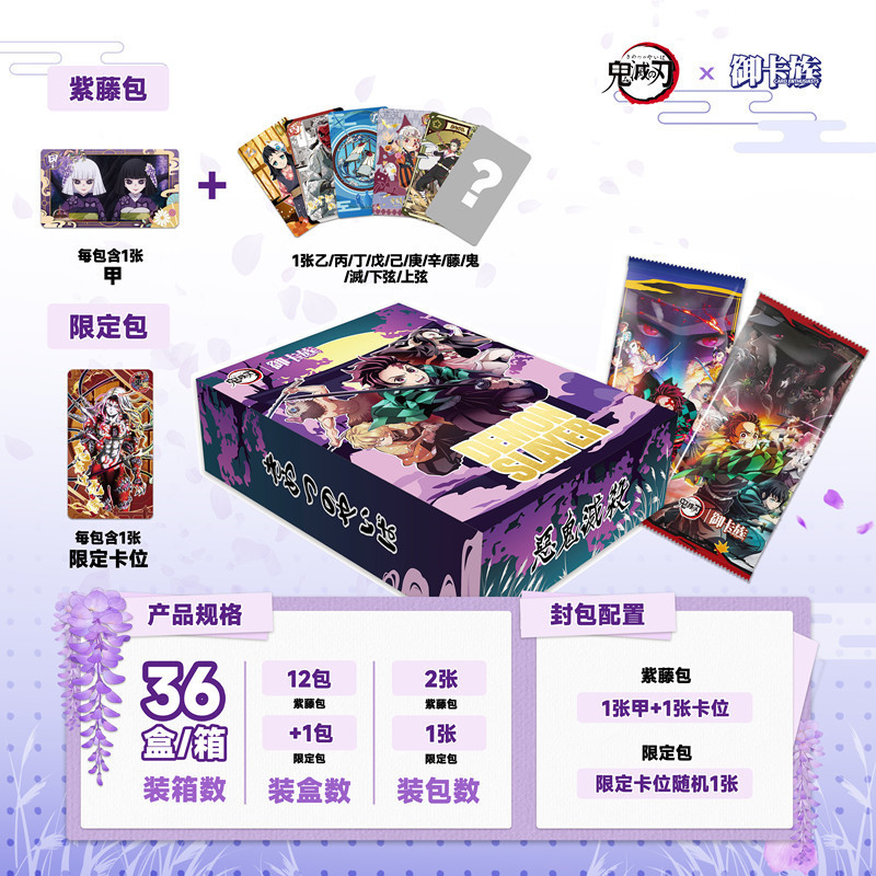 Special Offer Yuuka Tribe Demon Slayer Cards National Version Fan-made ...