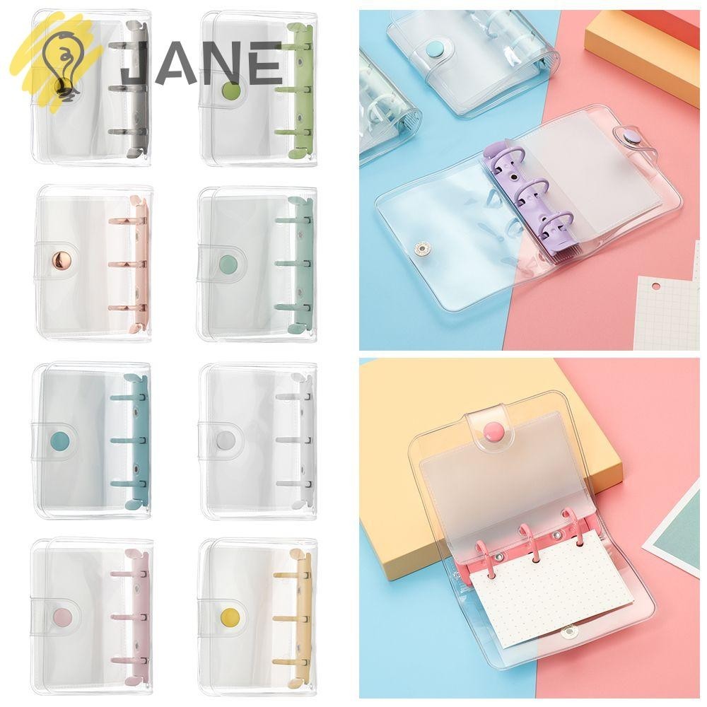 Jane Notebook Cover Portable Mini File Folder Hand Account Diary Book ...