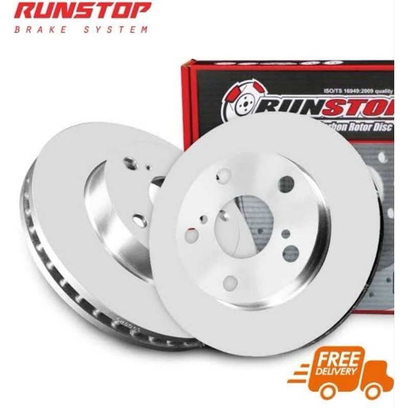RUNSTOP Disc Brake รันสตอป จานเบรคขนาดเดิม d-max allnew 2012 - 2019 ...