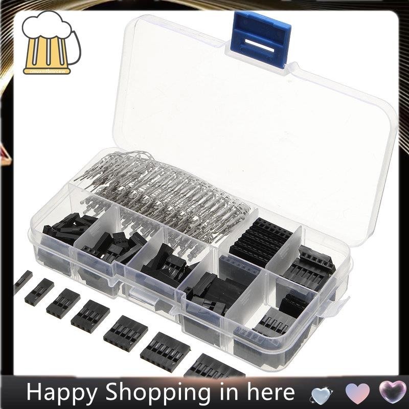 [Pretty] 310 ชิ้น 2.54 มิลลิเมตรชาย + หญิง Dupont Wire Jumper และ ...