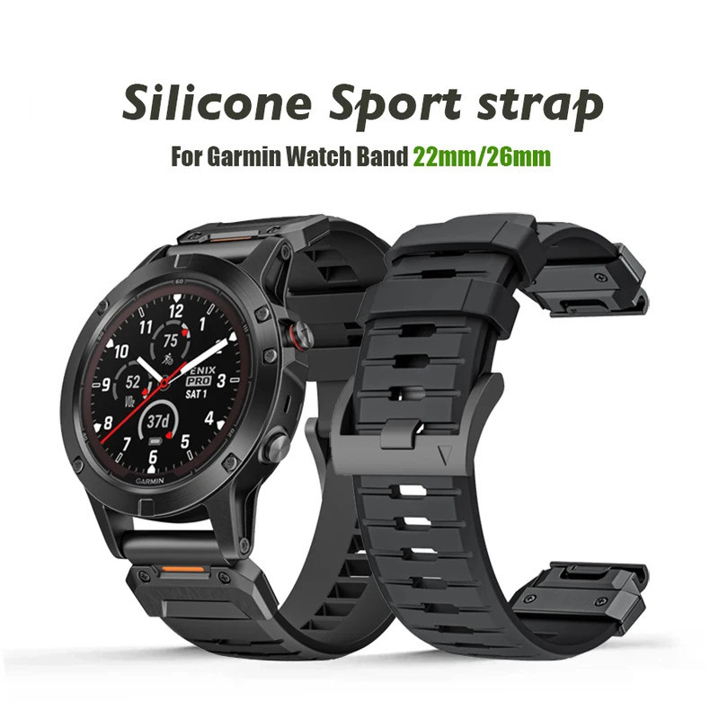 QuickFit 22mm 26mm Pulseira De Nylon Tecido Para Garmin Fenix E 8 47mm 51mm 7 7x 6 6x 5 5x Plus Enduro 3 Epix Pro Gen 2 I.424006851 - Foto 3