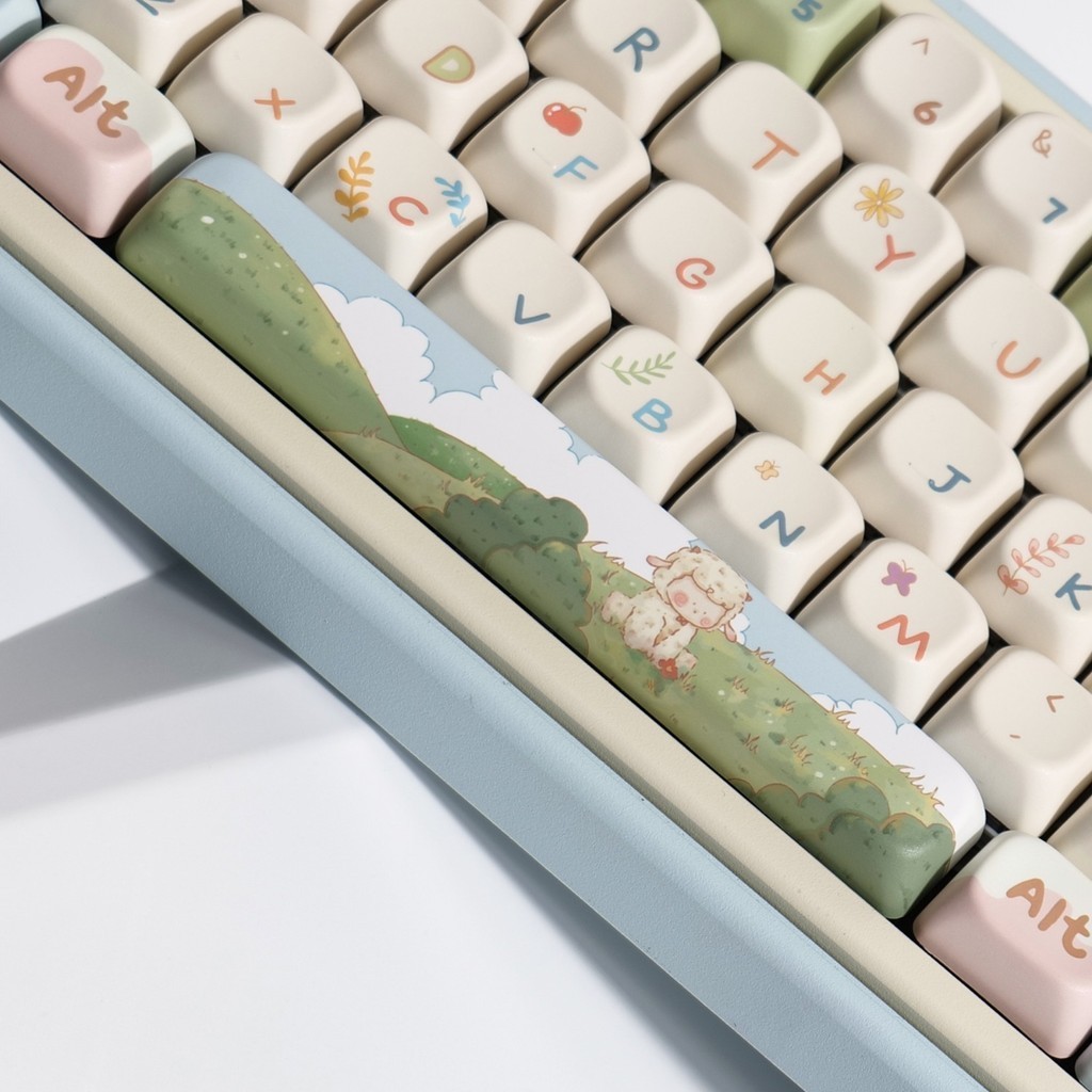 Fat Sheep Keycaps SOA Profile น่ารักการ์ตูน PBT Dye Sub คีย์บอร์ด ...