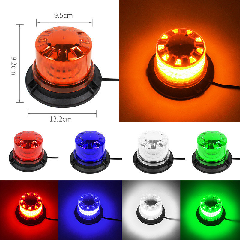 วิศวกรรมยานพาหนะ Strobe Light School Bus หลังคาสัญญาณสีเหลือง 12-24V ...