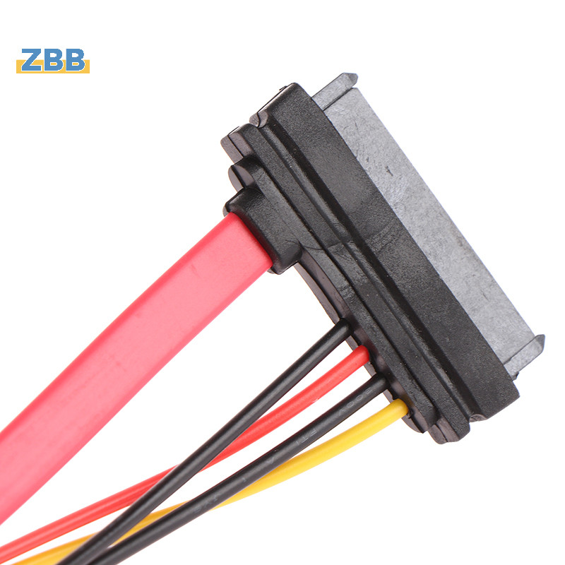 SATA Kabel 10 cm 22Pin Stecker zu SAS 29 Pin Buchse Adapter für