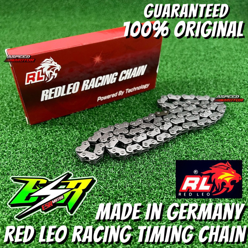 RED LEO RACING โซ่ไทม์มิ่ง Y15ZR Y15 LC135 Rantai Kecil 96L 98L 99L ...