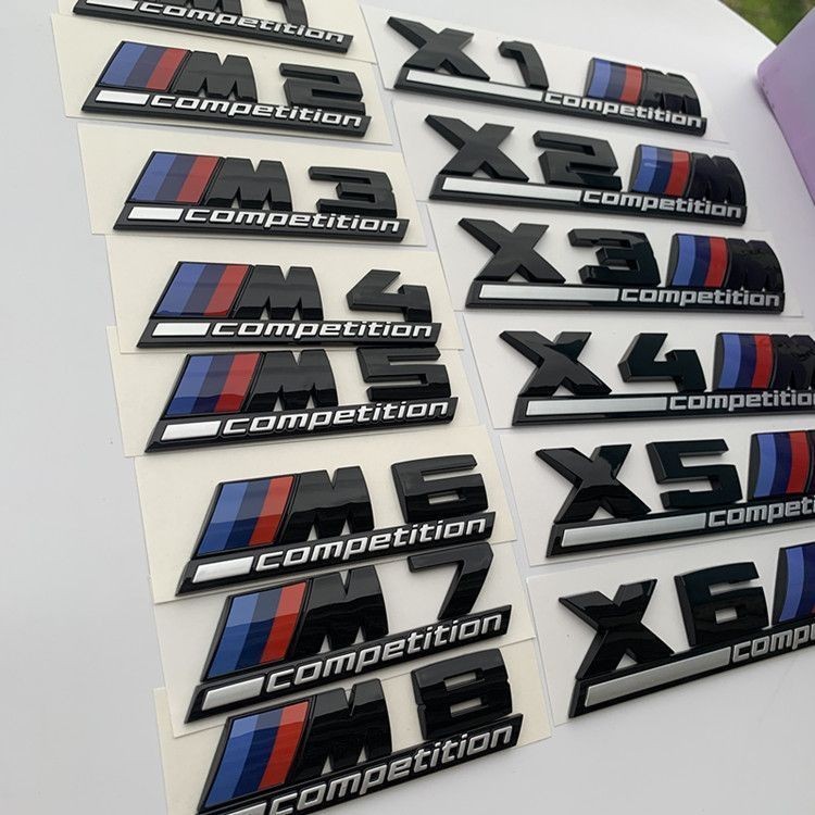Bmw M Label Word Label Label M การแข่งขันดัดแปลง X3M X4M X5M X6M M2 M5 ...