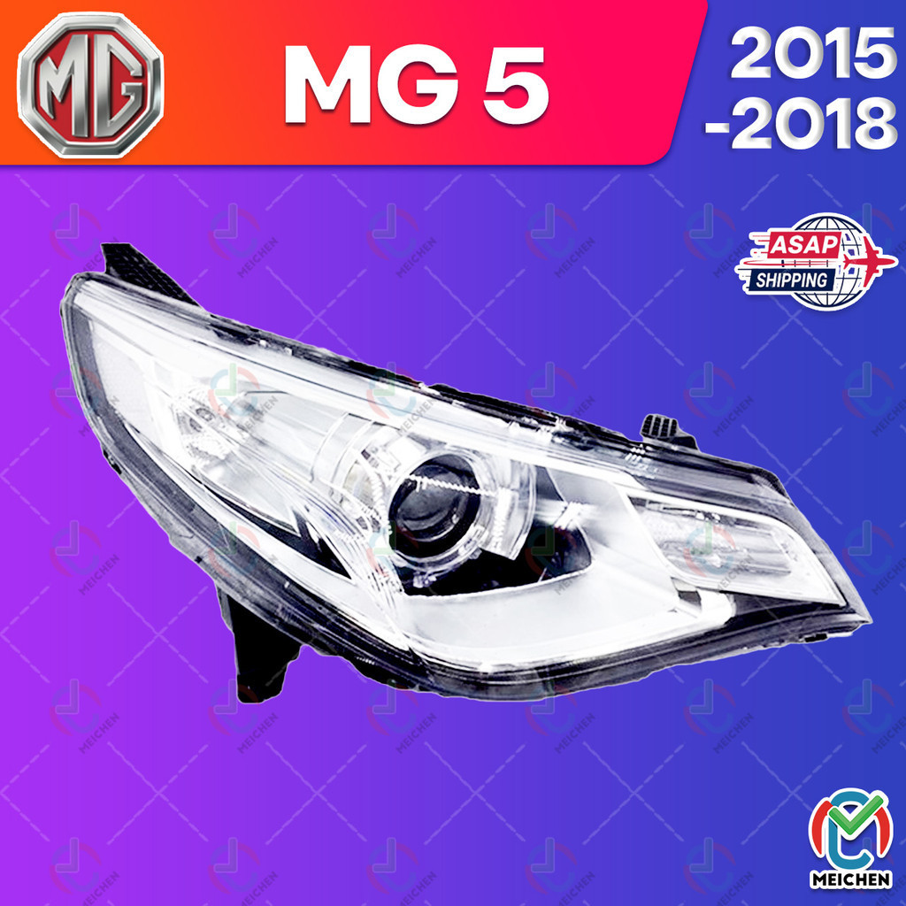 หรือ MG5 (15-18) sedan MG-5 ไฟหน้าสำหรับ ไฟหน้า โคมไฟหน้า ไฟหน้า โปรเจค ...