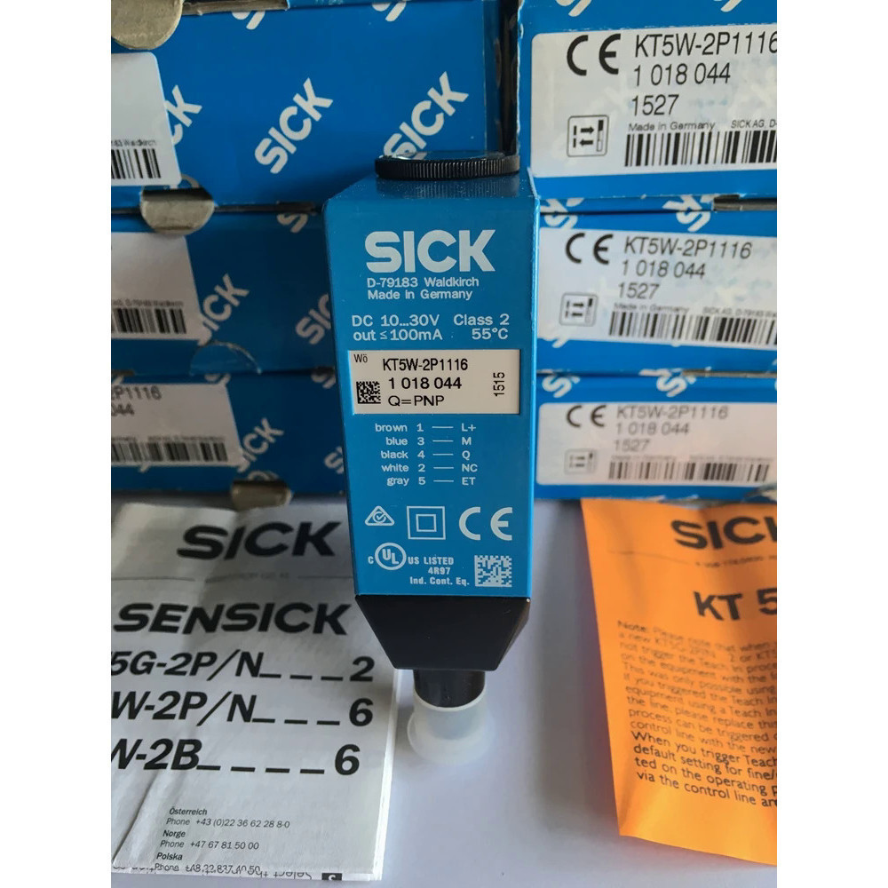 Germany SICK Color Label Sensor KT5W-2N1116 KT5W-2P1116 KT5W-2P2116 ...