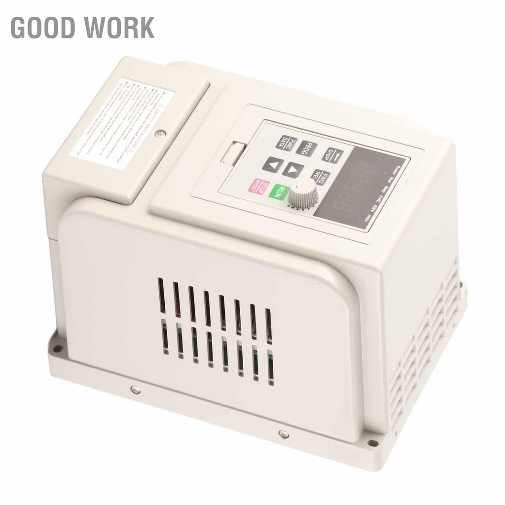 Good Work AC 220V 1.5KW ตัวควบคุมความเร็ว VFD ของไดรฟ์ความถี่ตัวแปร ...