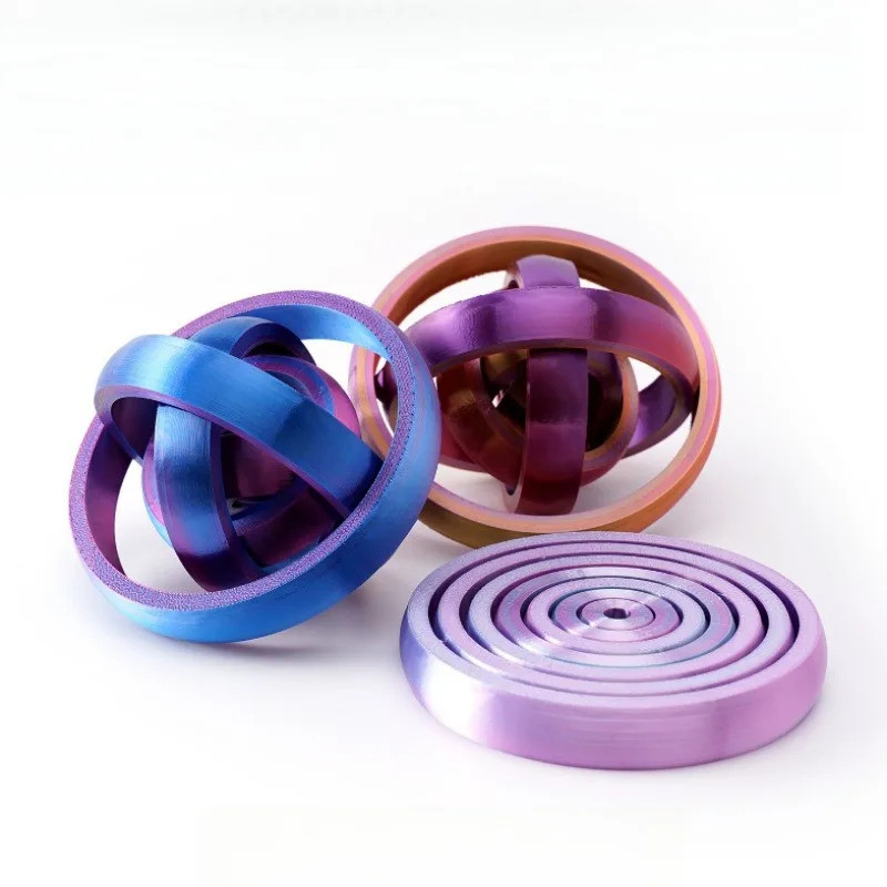3d พิมพ์ Interstellar Decompression Disk ของเล่นบรรเทาความเครียดเกลียว ...
