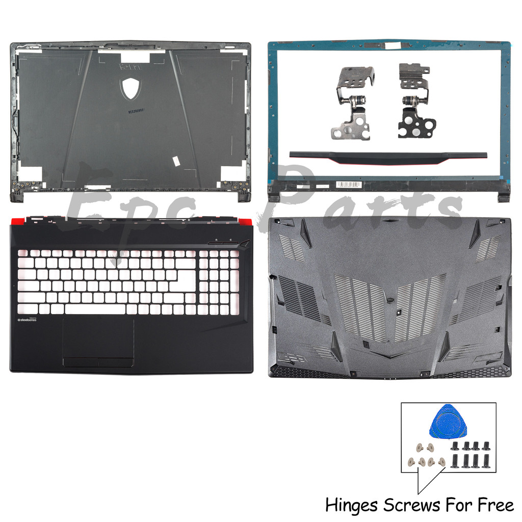 thumbnail image 2 of MSI GP63VR / GL63 Palmrest Upper Case Cover – Black, For MS-16P5 MS-16P4 16P6 16P7 Laptops (Part: 3076P6C223TA211) 2 of 3