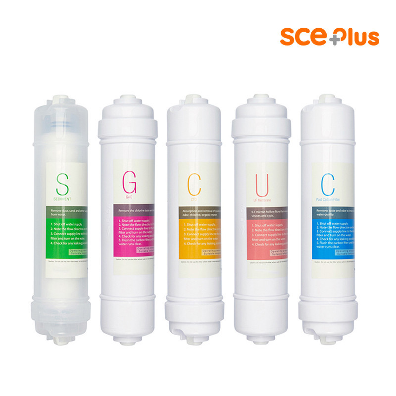 [ทักแชทรับโค้ด] SCE Plus ไส้กรองน้ำ 5 ขั้นตอน สำหรับ เครื่องกรองน้ำ WP ...