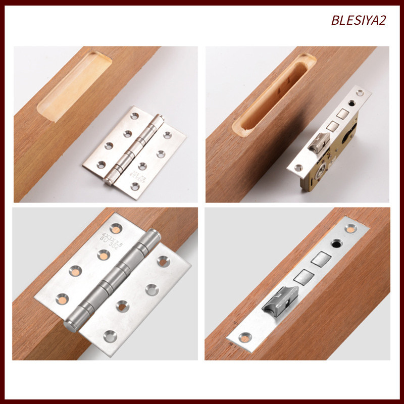 [Blesiya2 ] Hinge Slotting Aluminium Alloy Lock Guide Plate Slotting