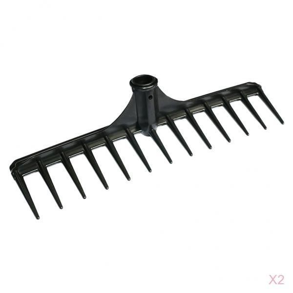 [zlrqnyc] 2x Sand Bunker Rake Leaves Rake Rake Rest ชุดเครื่องมือ ...