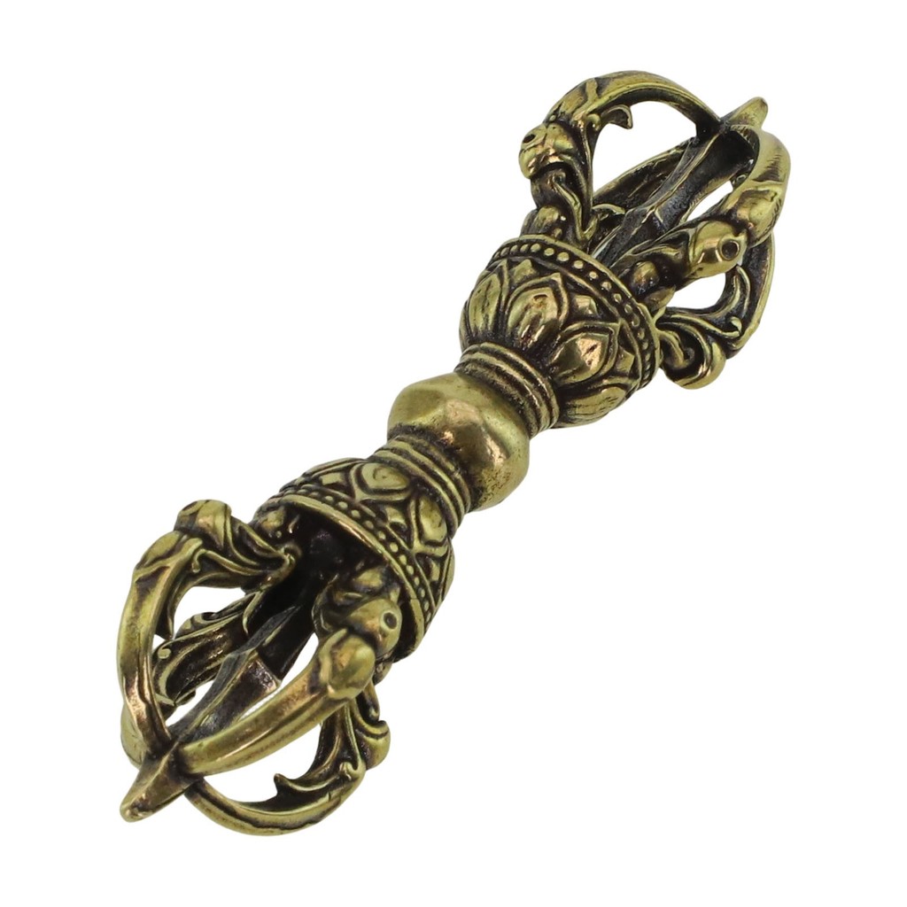 ทองเหลือง Vintage Vajra Dagger Symboling Spiritual Strength และ ...