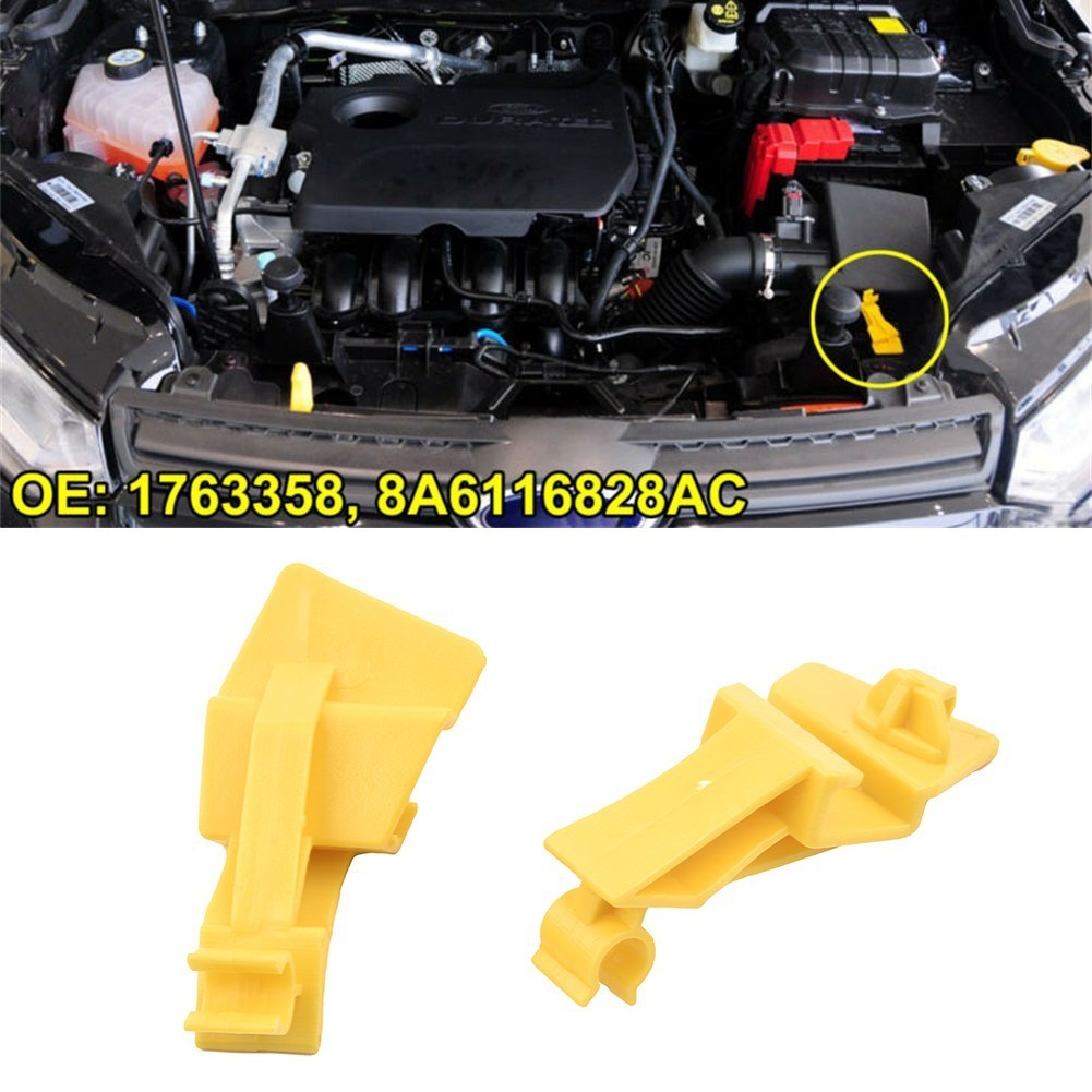 ⚡จัดส ่ งที ่ รวดเร ็ ว⚡2x Bonnet Hood Rod Stay Support Prop Clamp คลิป ...
