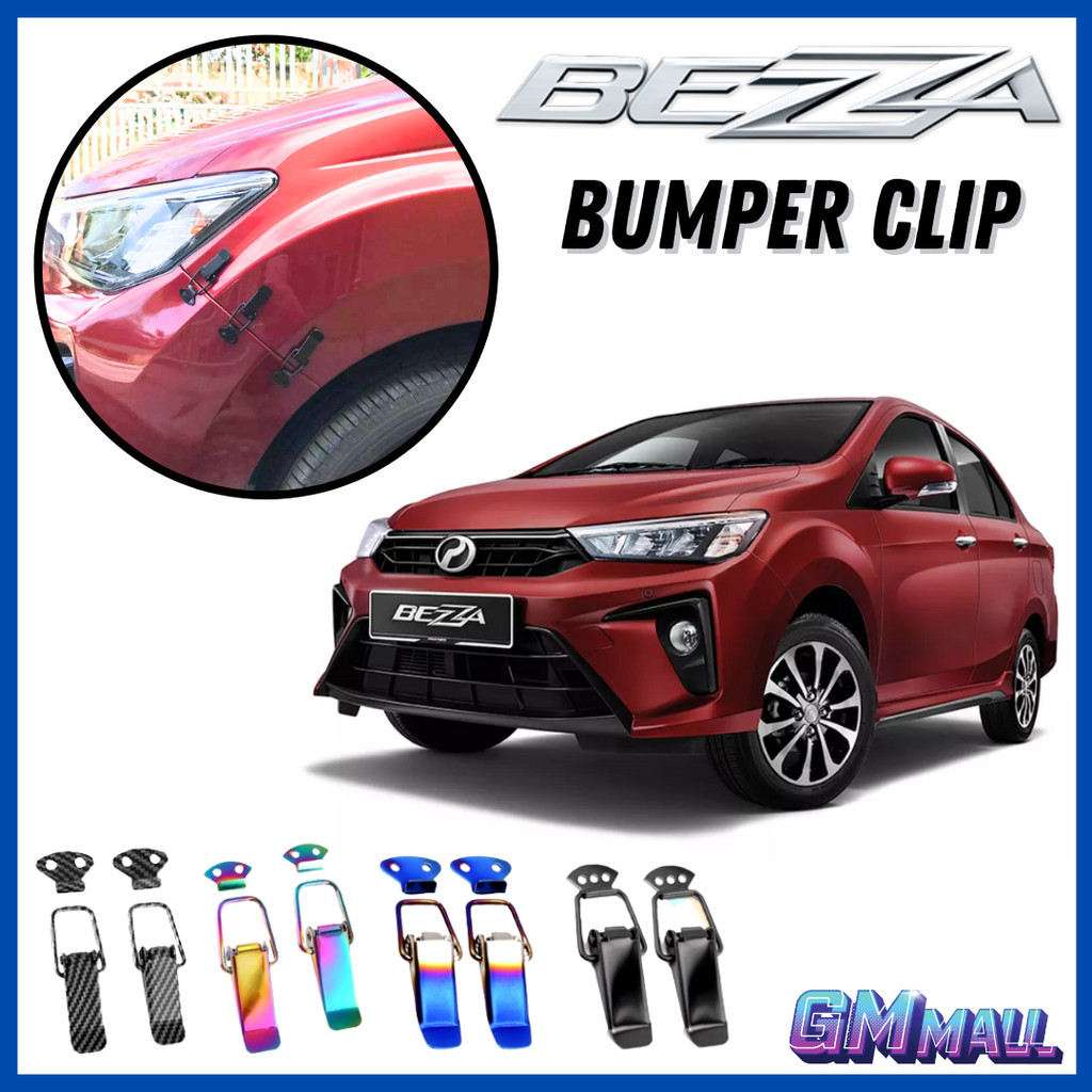 Perodua bezza JDM BUMPER CLIP 2PCs Bodykit สปอยเลอร์ Boot