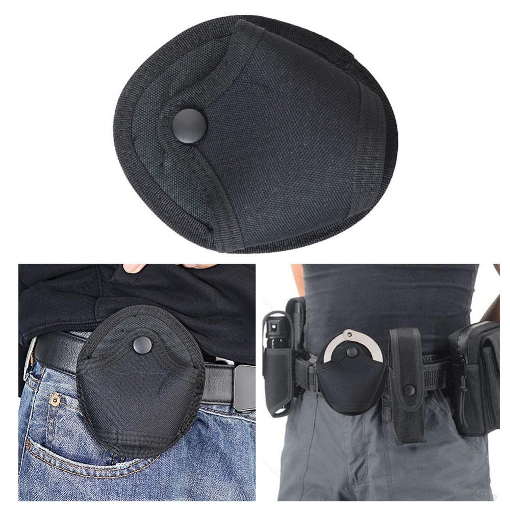 Outdoor Handcuff Holster Handcuff Case for Duty Belt Nylon Handcuff