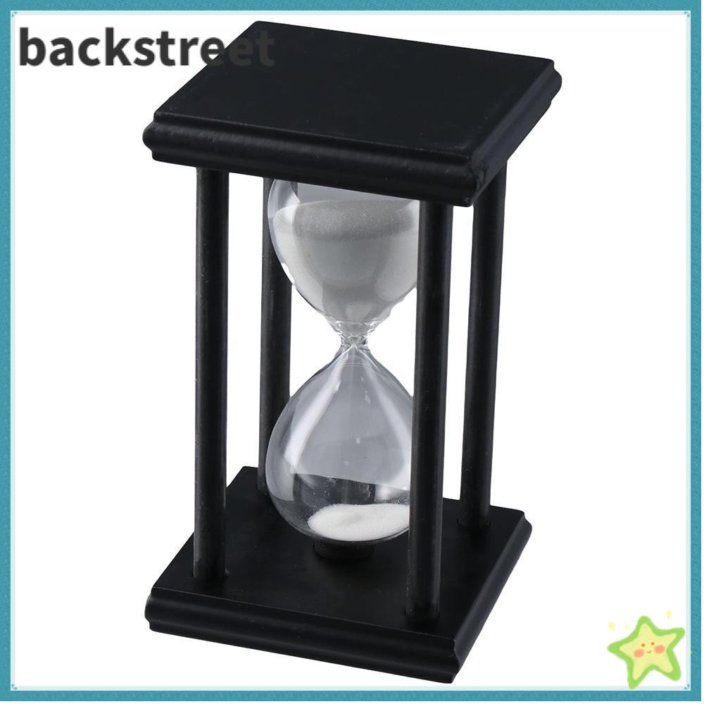 Backstage นาฬิกาทราย Sand Timer, 30/60 นาทีไม้แก้ว Sandglass Timer ...