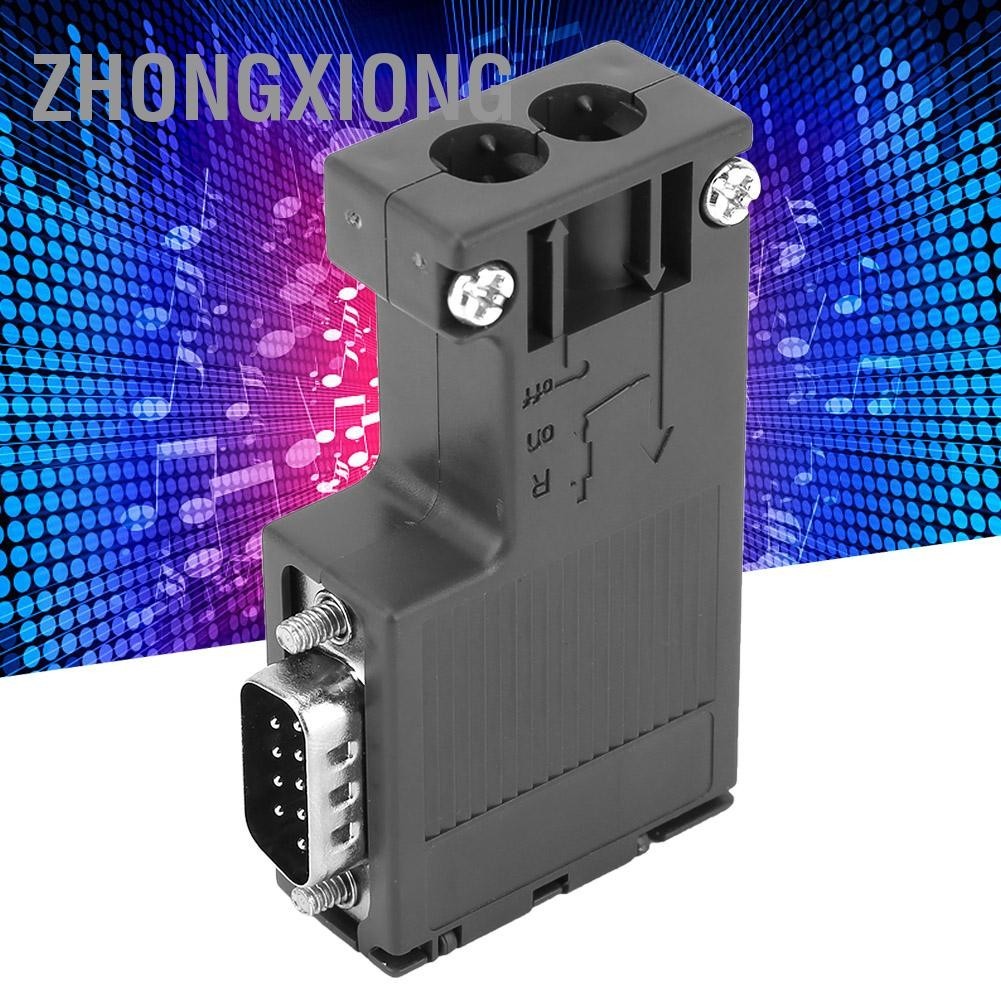 ZhongXiong ตัวเชื่อมต่อสำหรับ Siemens DP Connector 6ES7972-0BA12-0XA0 ...