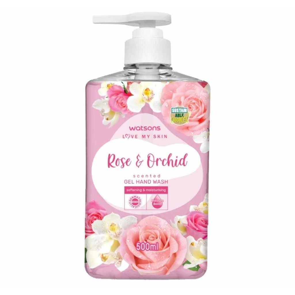 วัตสัน เจลล้างมือ สบู่เหลวล้างมือ วัตสัน แบบขวด 500 ml. Watsons Hand ...