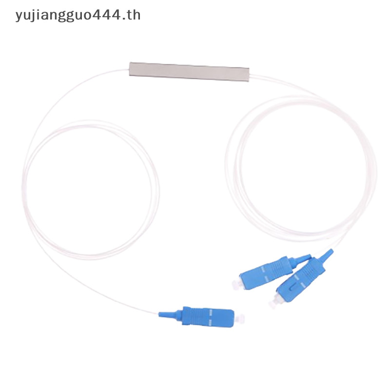 # ใหม่ # ตัวแยก PLC ไฟเบอร์ออปติก 1x2 SC/APC SC/UPC Mini Blockless 1*2 ...