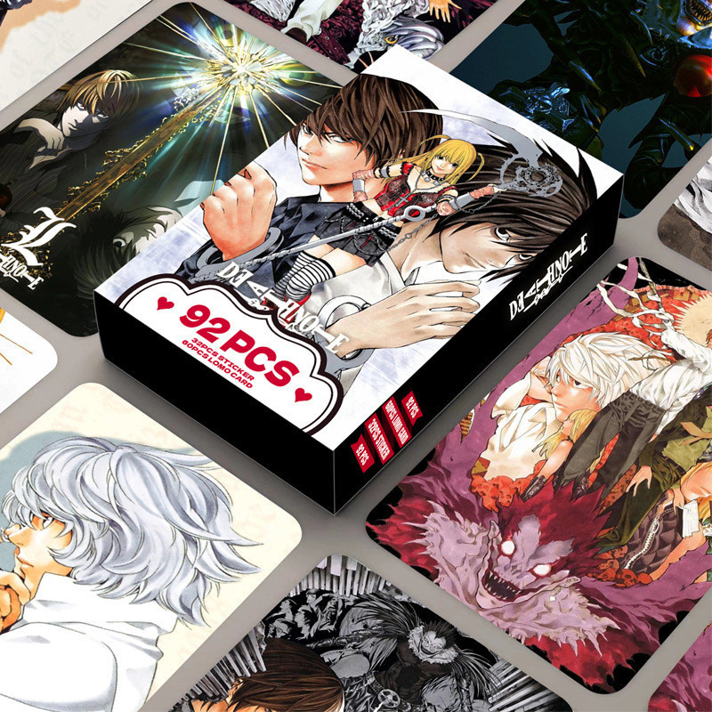 Death Note Photocard Lomo Card สติกเกอร ์ โปสการ ์ ด 92 ชิ ้ น/box ...