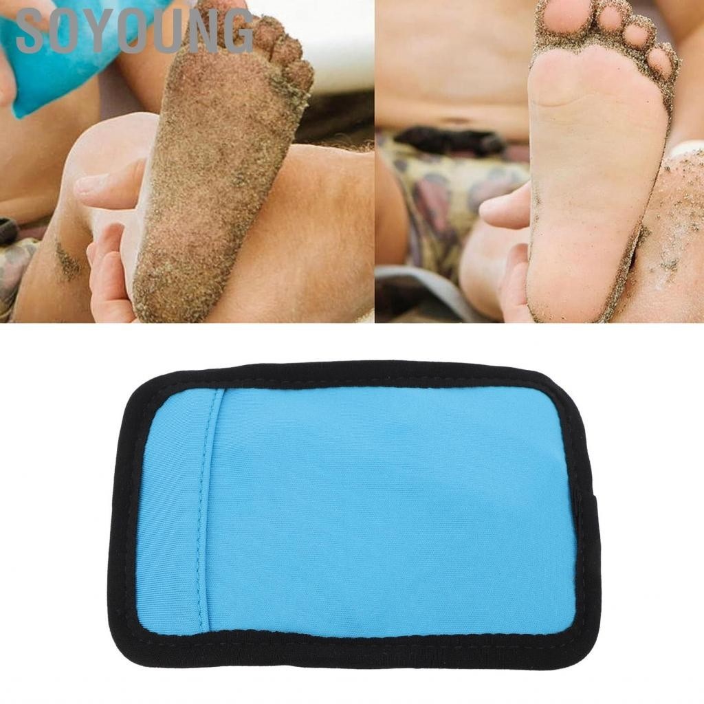 Soyoung Fast Sand Wipe Off Mitt Beach Cleaner เพื่อการถอดออกอย่าง ...