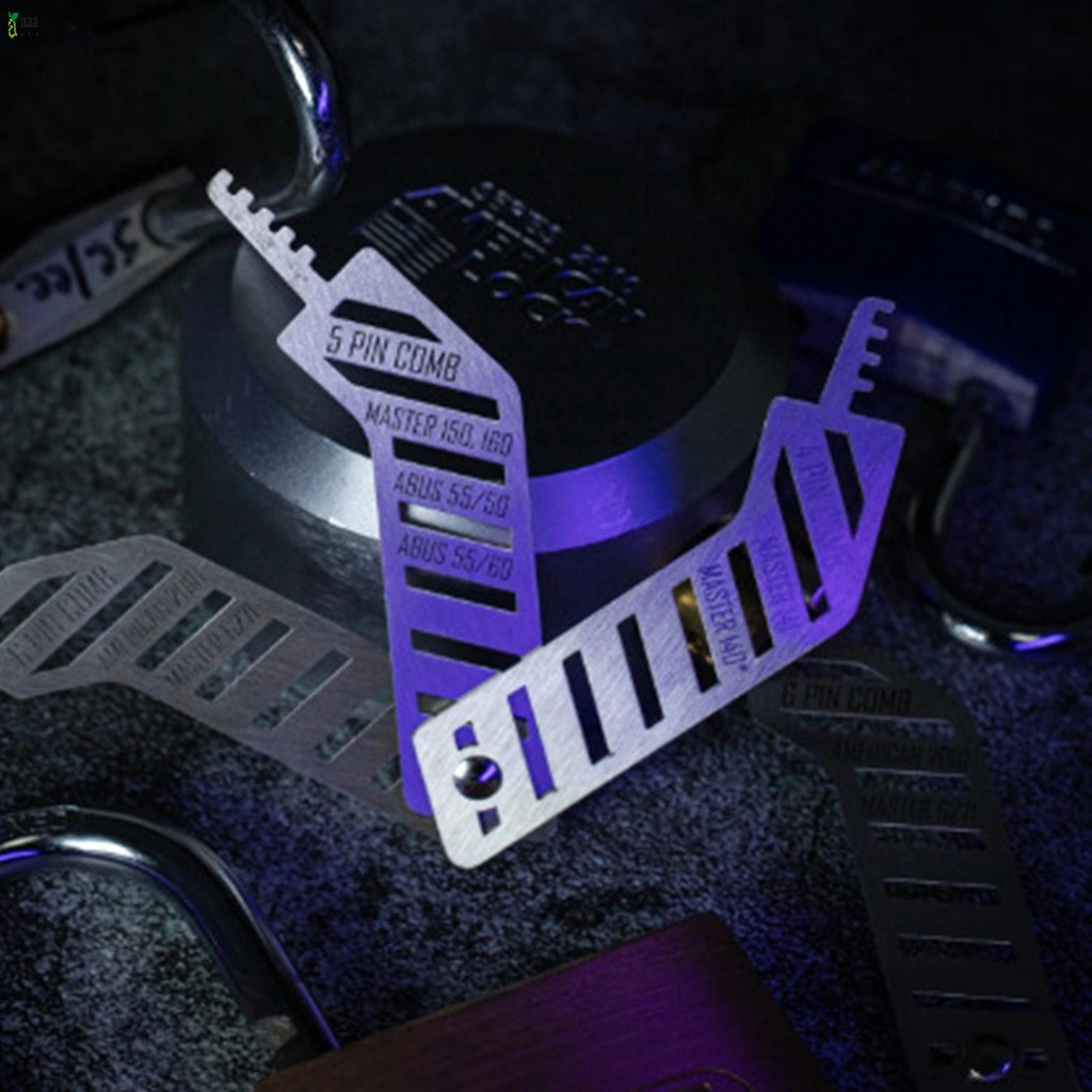 Professional Comb Lock Pick เครื่องมือหยิบล็อคที่ทนทานและทนทาน | Shopee ...