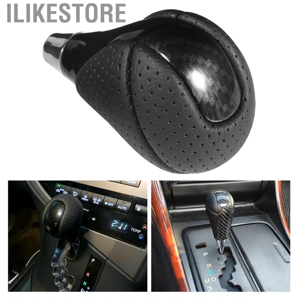 Skeleton Skull Gear Shift Knob - Universal Car Shifter With 3 Hose Sizes (Red)