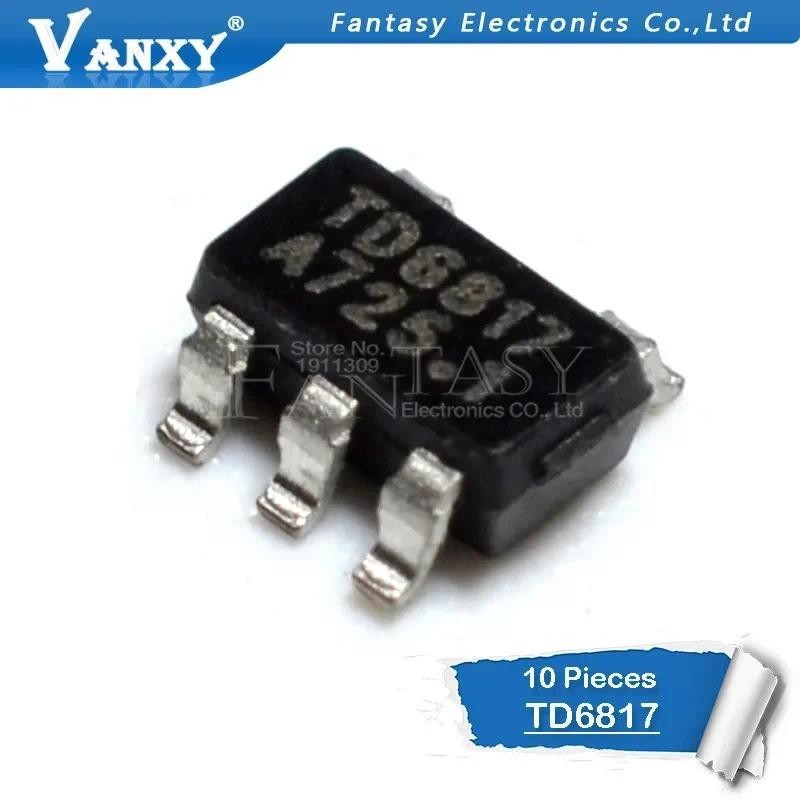 10pcs TD6817 1.5MHz 2A TD6811 TD6810 TD8210 Synchronous Step-Down ...