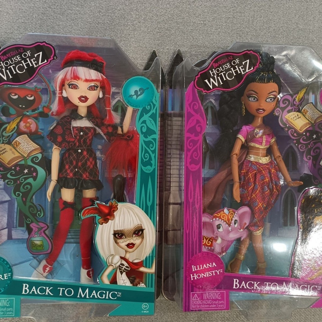 SWITCH-A-WITCH ตุ๊กตา Bratzillaz House Of Witchez Back To Magic Glass ...
