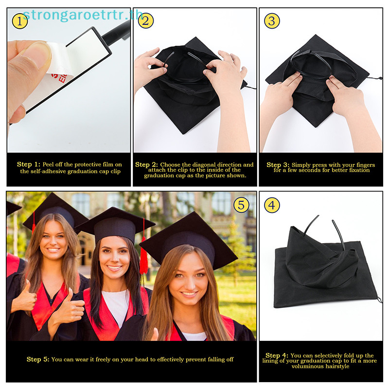 Strongaroetrtrtr Graduation Cap , Grad Cap ใส ่ รักษาหมวกรับปริญญาและ ...
