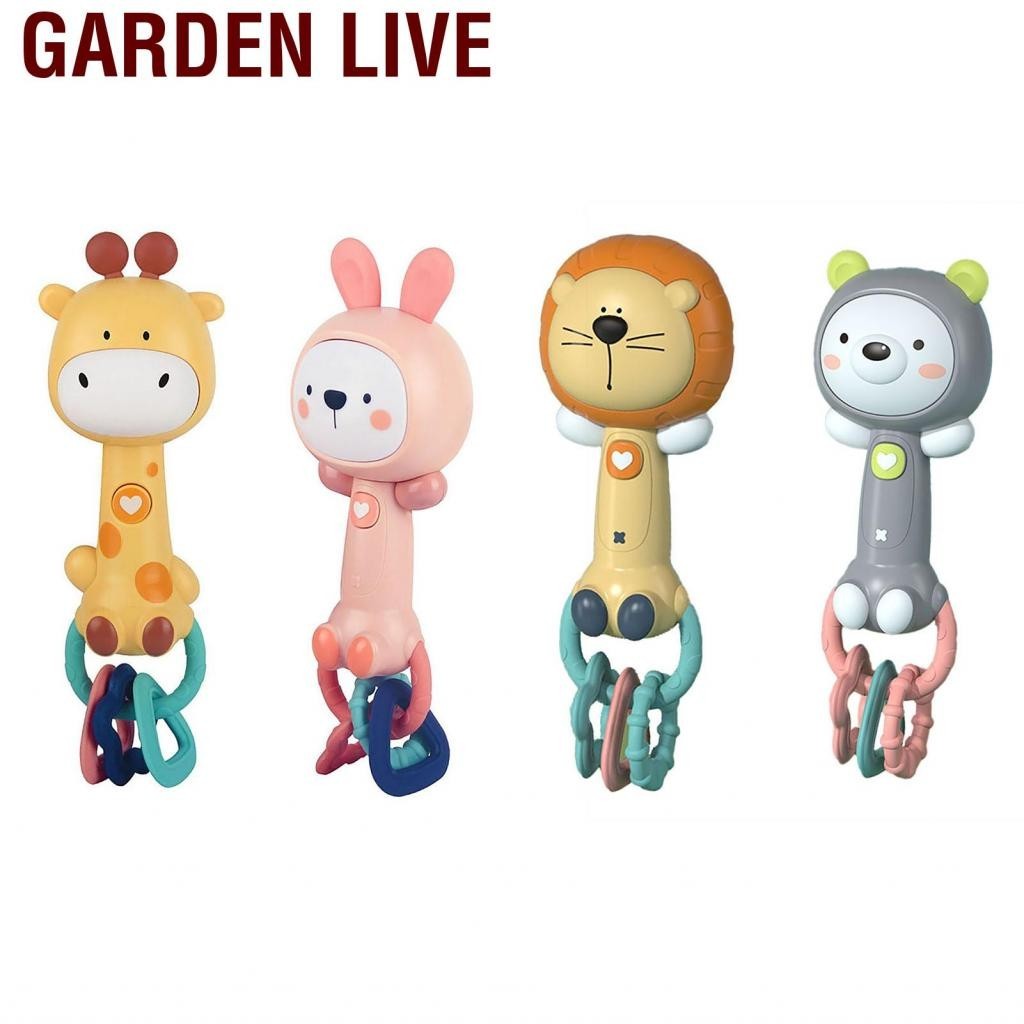 GARDEN LIVE Baby Rattle รูปสัตว์โลภการฝึกอบรม Grip Early การศึกษาสำหรับ ...