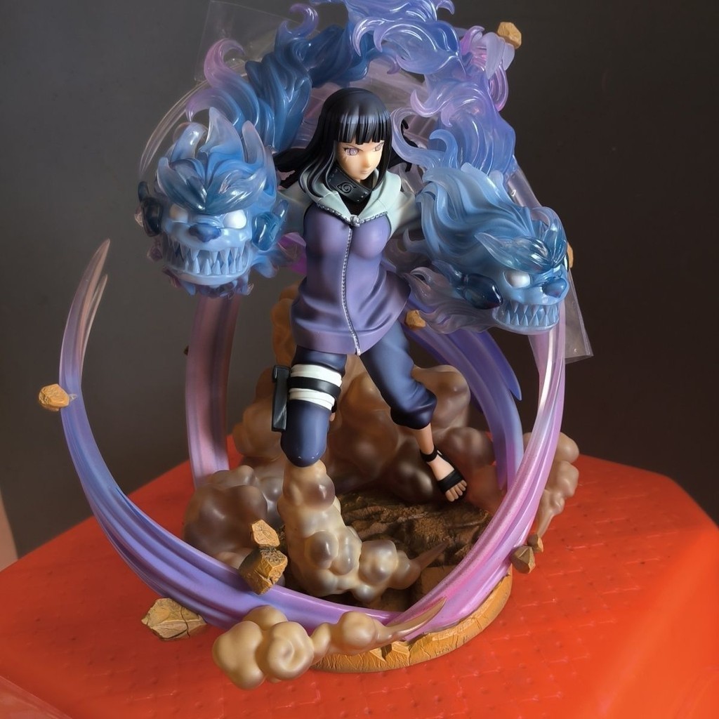 Megahouse Naruto Hyuga Hinata Hinata Soft Walk Double Lion Fist PVC รูป ...