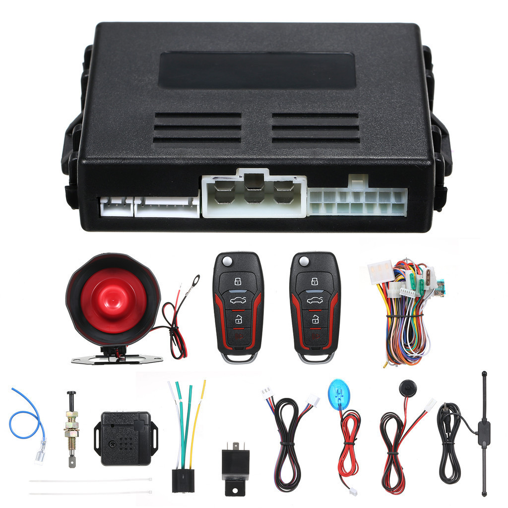 【enjyt 】Passive Keyless Entry Car Alarm Security System Car Keyless