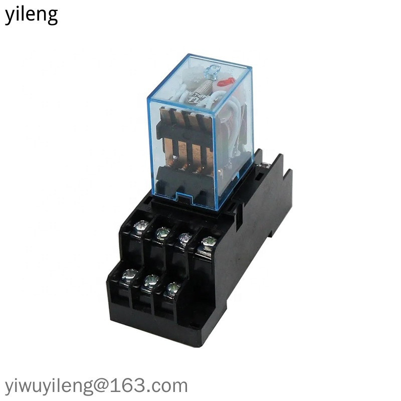 Omron MY4NJ รีเลย์แม่เหล็กไฟฟ้า 1 ชุดพร้อมฐาน | Shopee Thailand