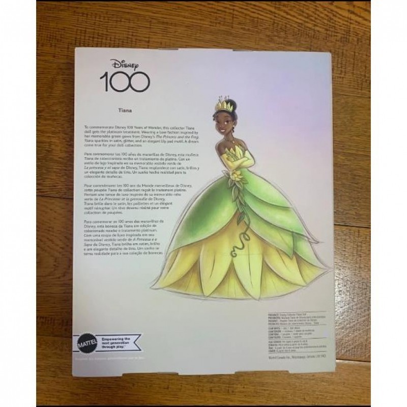 Disney 100th Anniversary Collection Dolls The Frog Princess Tiana 迪士尼 青 ...
